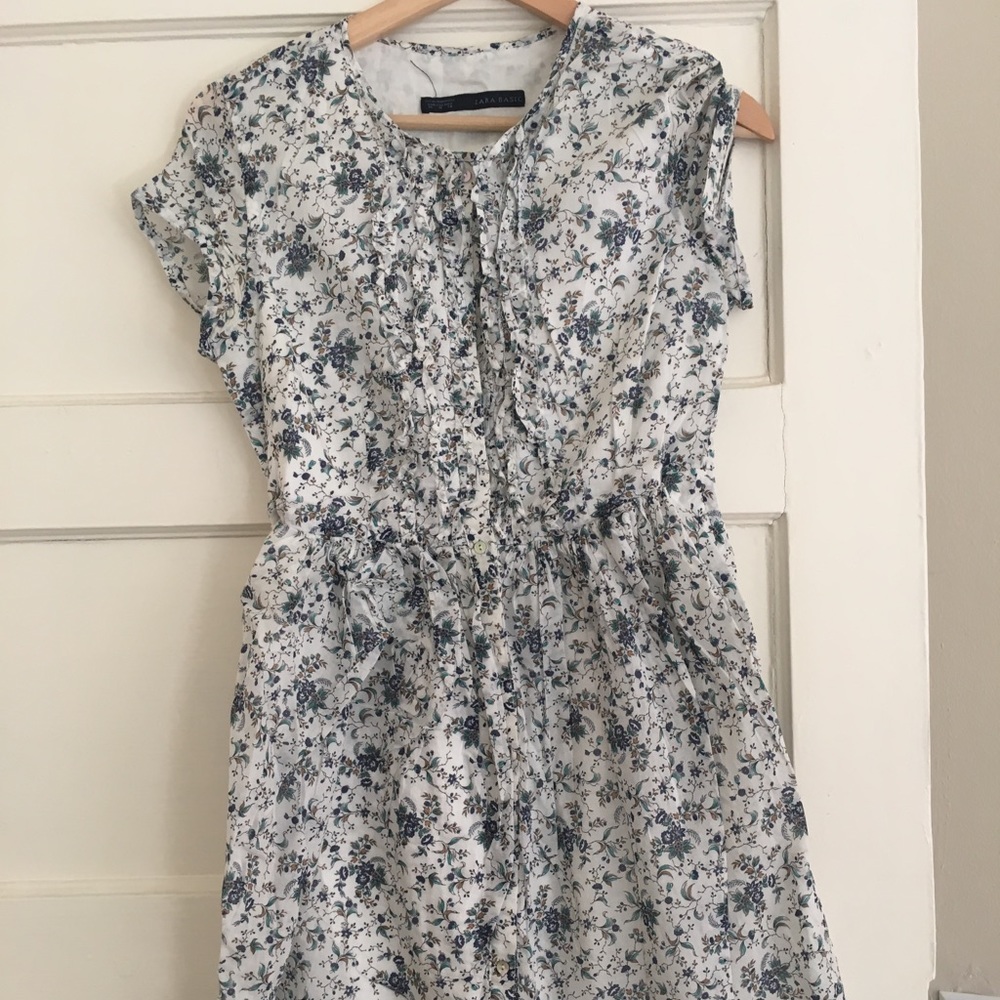 Zara floral dress